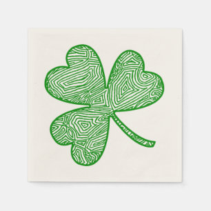 Serviette En Papier Shamrock