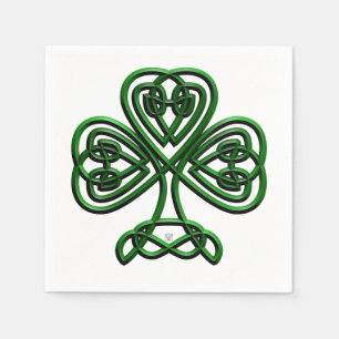 Serviette En Papier Shamrock