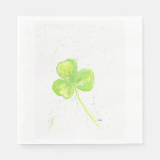 Serviette En Papier Shamrock Luncheon Napkin