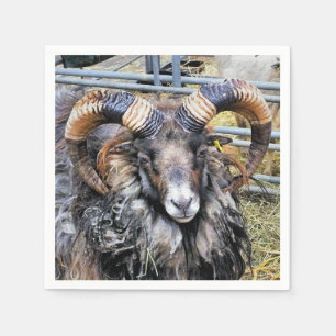 SERVIETTE EN PAPIER SHEEP