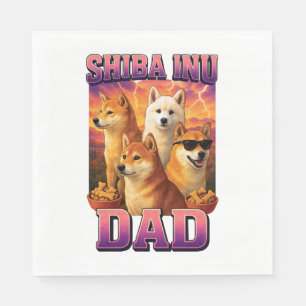 Serviette En Papier Shiba Inu