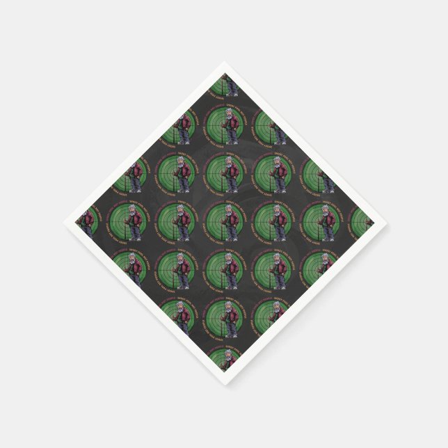 Serviette En Papier Shoot pool Not People (Coin)