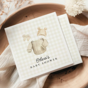 Serviette En Papier Shower Baby Clothes