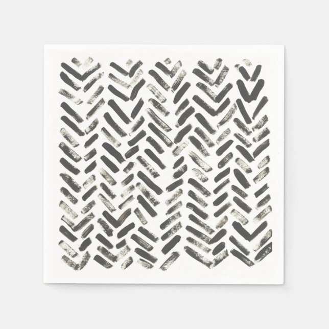 Serviette En Papier Signaux mixtes VII (Devant)