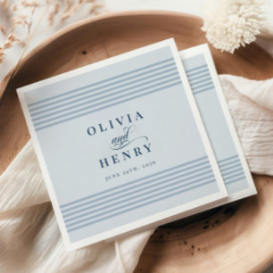 Serviette En Papier SIGNE Mariage Bleu Bleu Bleu Bleu Bleu Bleu Bleu B