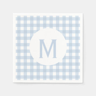 Serviette En Papier Simple Basic Faded Denim