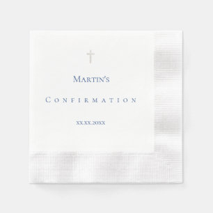 Serviette En Papier simple classique Confirmation