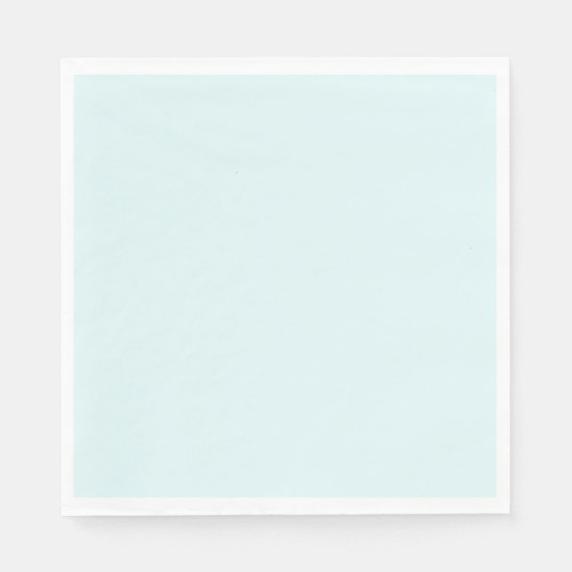 Serviette En Papier Simple Icy Blue Générique (Devant)