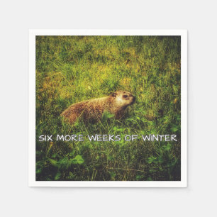 Serviette En Papier Six semaines de plus de serviettes d'hiver