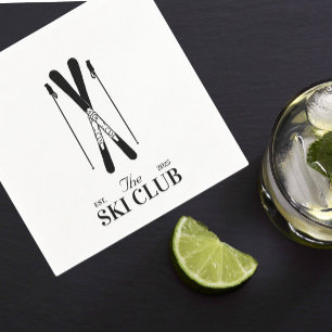 Serviette En Papier Ski