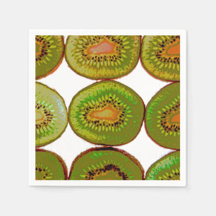 Serviette En Papier Slices Kiwi