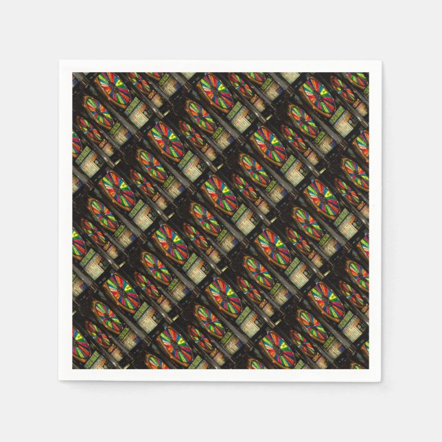 Serviette En Papier SLOTS Las VEGAS (Devant)