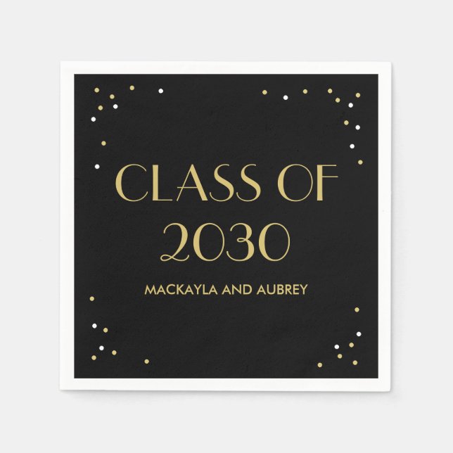 Serviette En Papier Snapshots amusants Editable Color Graduation servi (Devant)