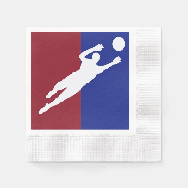 Serviette En Papier Soccer Napkin (Devant)