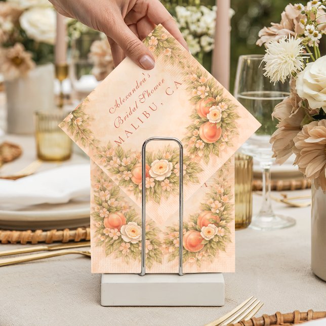 Serviette En Papier Soft Orchard Dreams Bridal Shower (Créateur téléchargé)