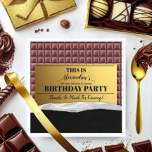 Soirée de chocolat personnalisé en Golden Ticket