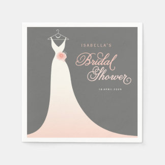 Serviette En Papier Soirée de mariage élégante Fête des mariées de mar