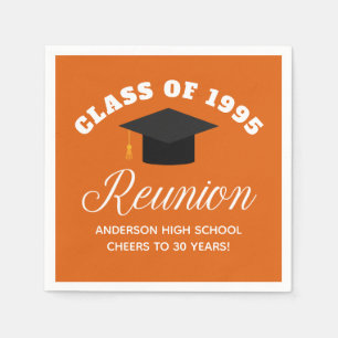 Serviette En Papier Soirée de réunion du lycée d'Orange