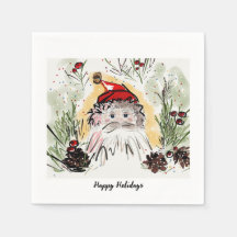 Soirée de vacances personnalisée Père Noël Cocktai