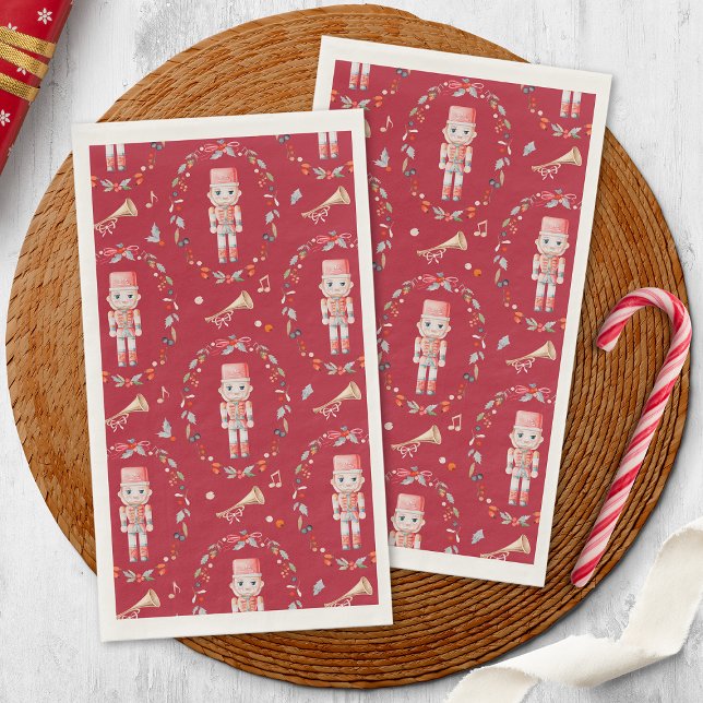 Serviette En Papier Soldat Casse-Noisette Noël  (Créateur téléchargé)