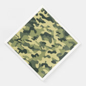Serviette En Papier Soldat Joe GI Camouflage Party Napkins (Coin)
