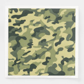 Serviette En Papier Soldat Joe GI Camouflage Party Napkins (Devant)