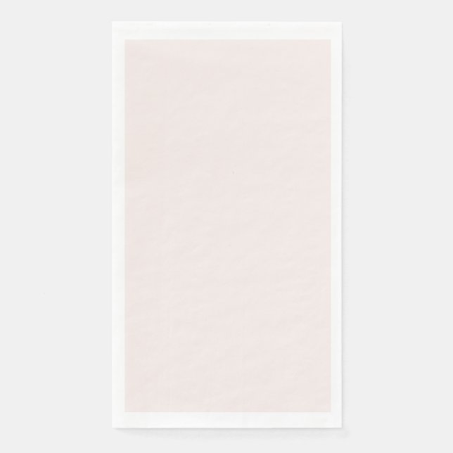 Serviette En Papier solide rose lait (Devant)