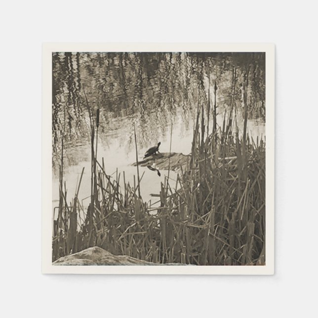 Serviette En Papier Solstice d'hiver (Devant)