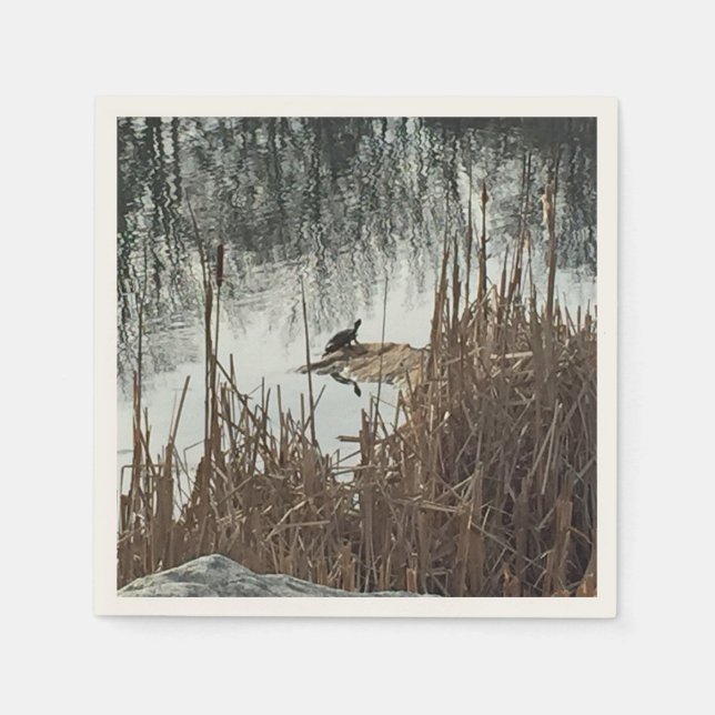 Serviette En Papier Solstice d'hiver (Devant)