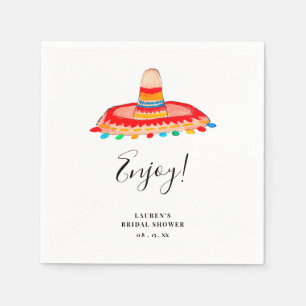 Serviette En Papier Sombrero, Fiesta nuptiale, Fête des mariées