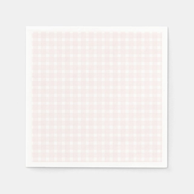 Serviette En Papier Some Bunny Sweet Pink Baby Shower  (Devant)