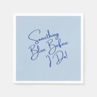 Something Blue Before I Do Baby Shower Enterrement