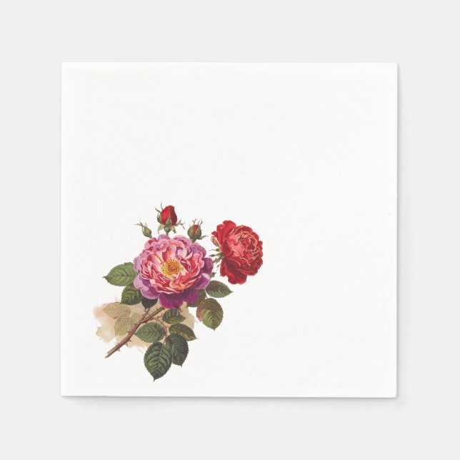 Serviette En Papier Somme (Devant)
