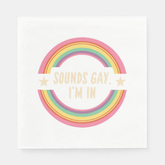 Serviette En Papier Sonne gay im in