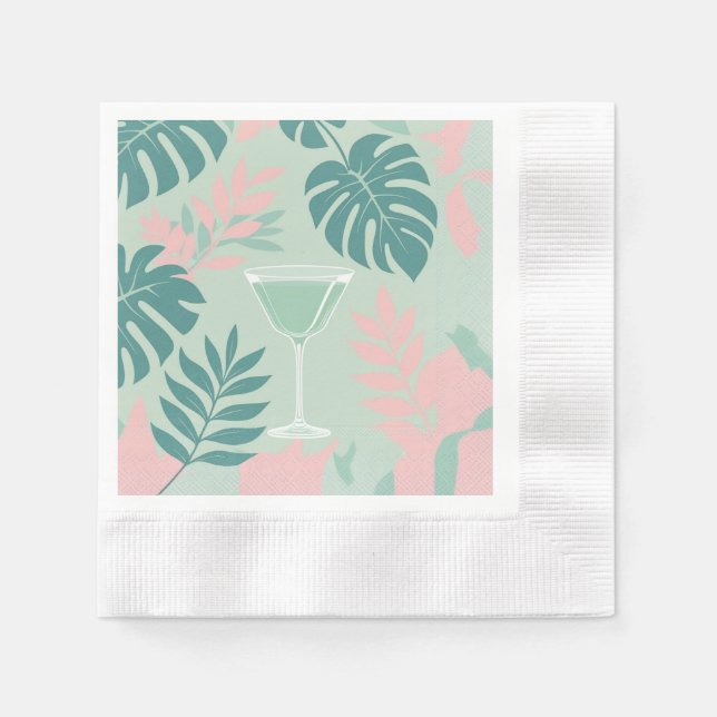 Serviette En Papier Sorbos Estilizados (Devant)