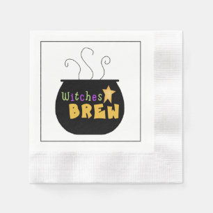 Serviette En Papier Sorcières brassent Halloween papier Napkin