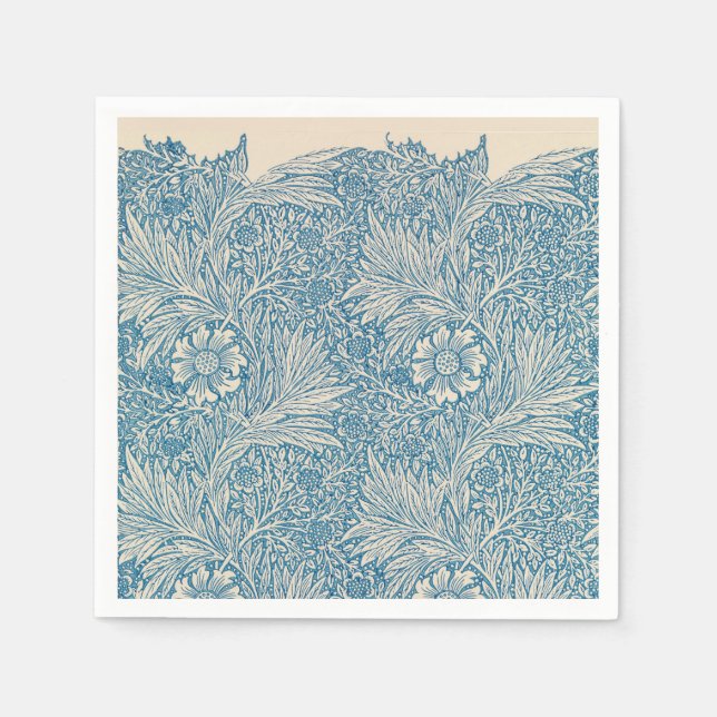 Serviette En Papier Souci de William Morris (Devant)