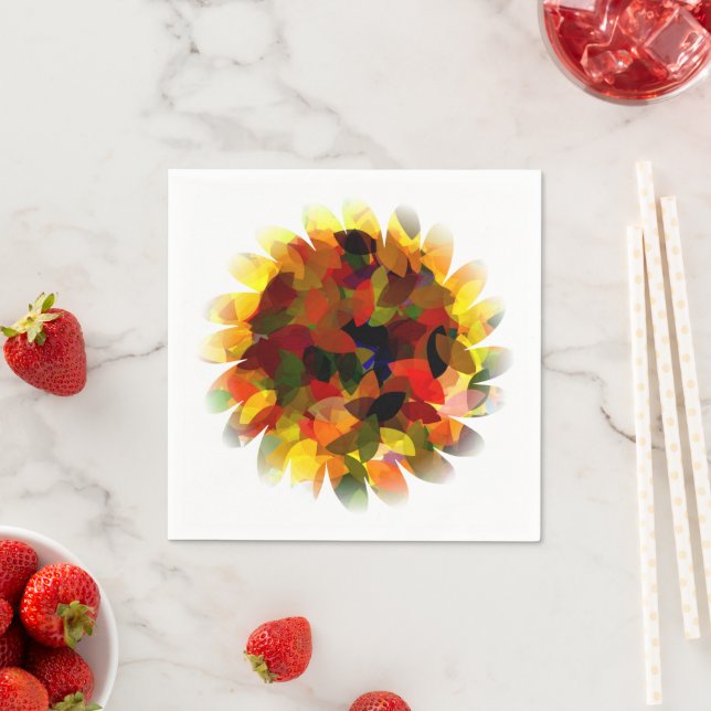 SERVIETTE EN PAPIER SOUFFLE (En situation)