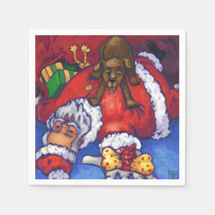 Serviette En Papier Souhait de Noël