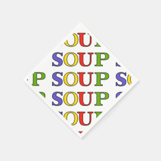 SERVIETTE EN PAPIER SOUP