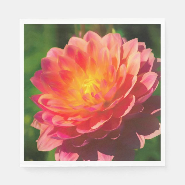 Serviette En Papier Spectacle d'été (Devant)