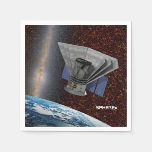 Serviette En Papier SPHEREx Chasseur Galaxy Spacecraft