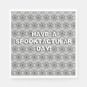 Serviette En Papier Spider Webs Papier Motif