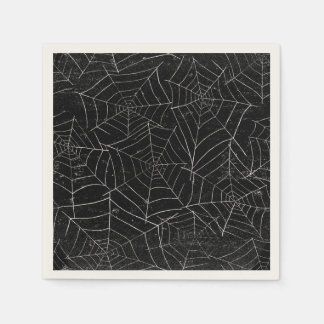 Serviette En Papier Spiderweb Halloween