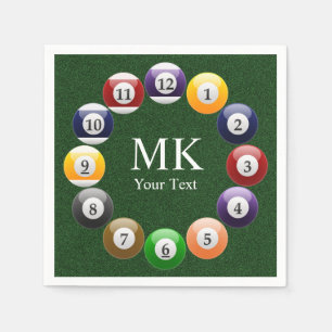 Serviette En Papier Sport de snooker