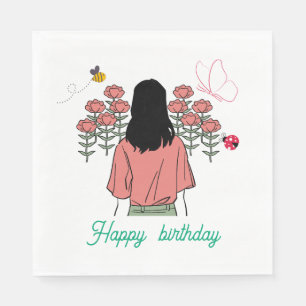 Serviette En Papier Spring Bloom