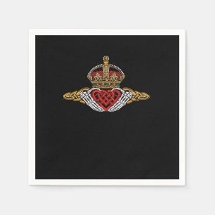 Serviette En Papier Squelette Couleur Claddagh