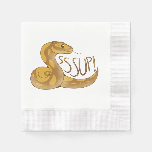 Serviette En Papier SSSup! (Devant)