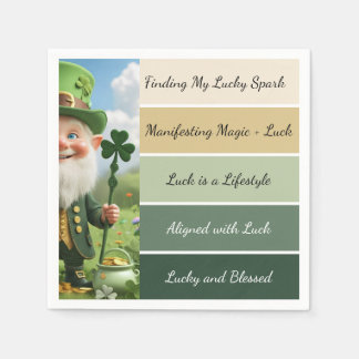 Serviette En Papier St. Patrick’s Affirmation