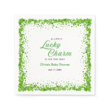 St Patrick's Day A Little Lucky Charm Baby Shower 